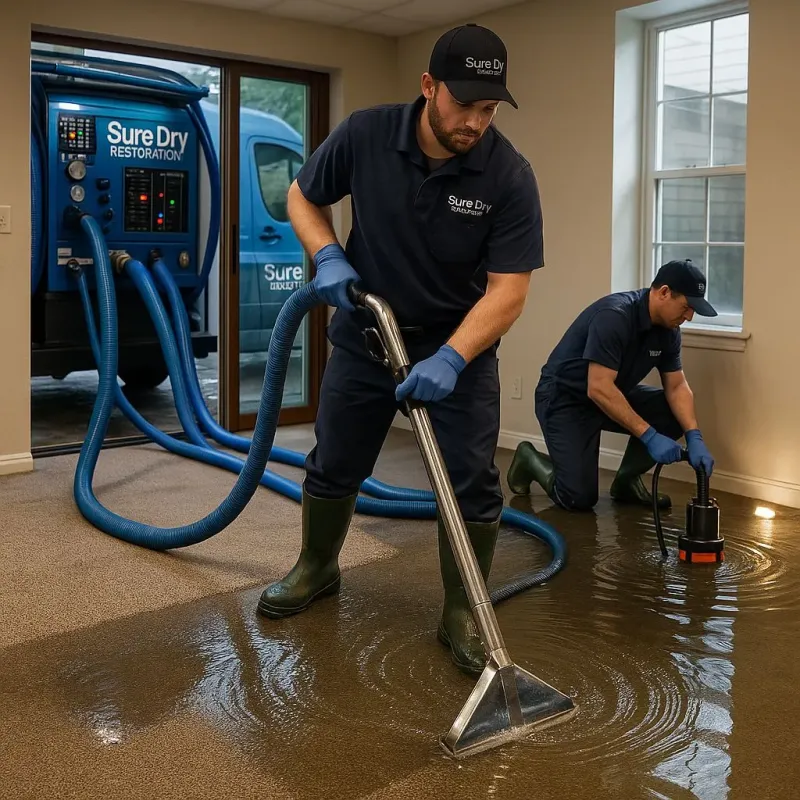 Water Extraction and Removal process in The Acreage, FL